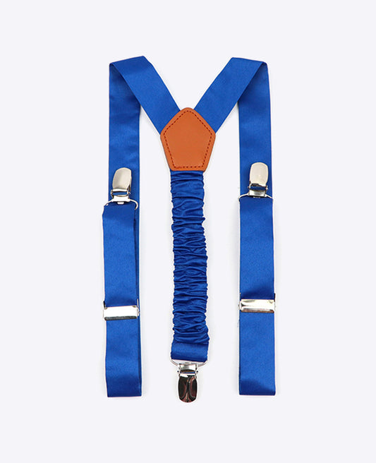 Bretelles Enfant Bleu n°2 en Polyester «Ernest»