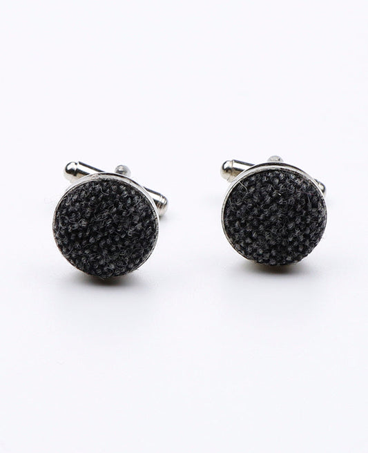 Boutons de Manchette Gris n°5 en Laine | Claude - Unipap's
