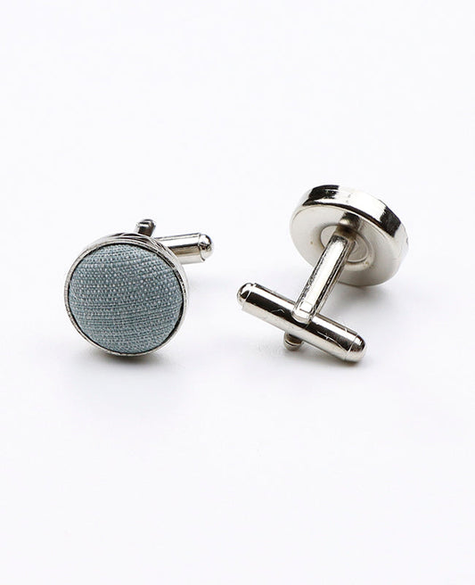 Boutons de Manchette Bleu n°6 en Polyester | Octave - Unipap's