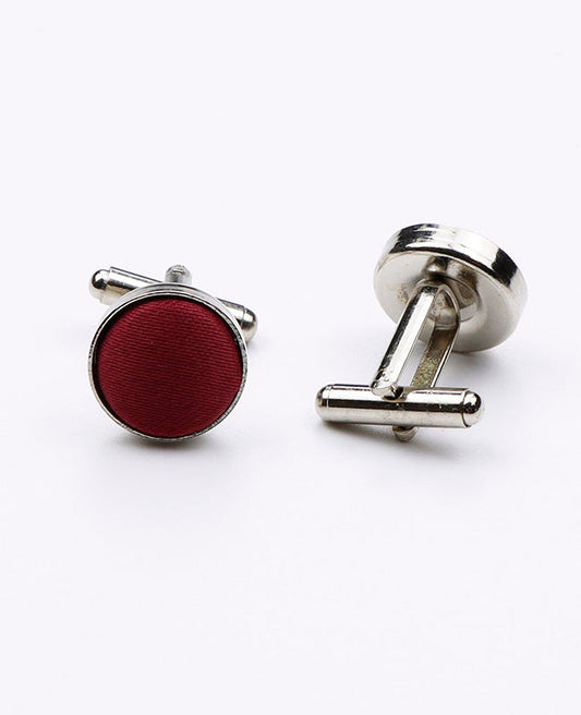 Boutons de Manchette Rouge n°1 en Polyester | Anatole - Unipap's