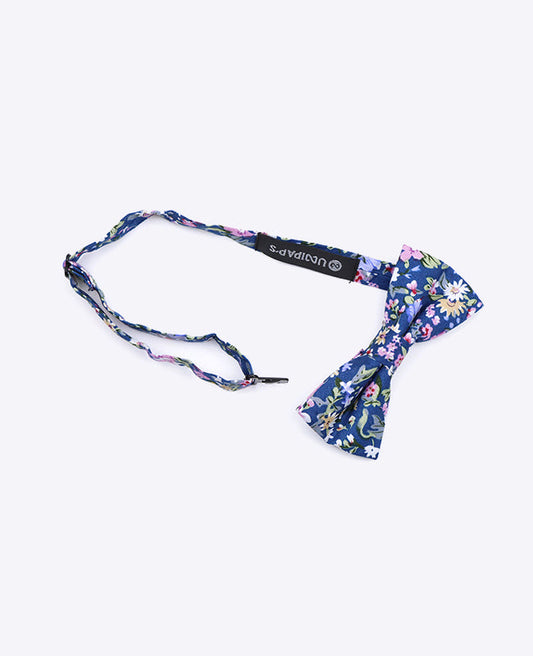 Noeud Papillon Liberty Bleu n°11 Enfant en Coton | Gaspard - Unipap's