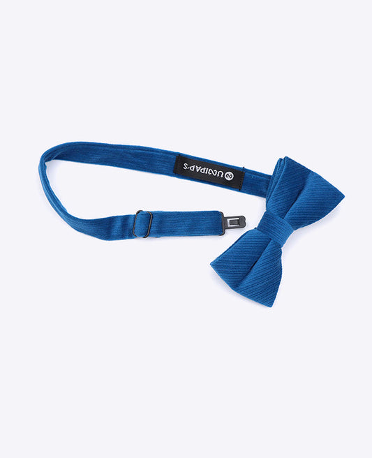 Noeud Papillon Bleu n°2 Enfant en Velours | Marius - Unipap's
