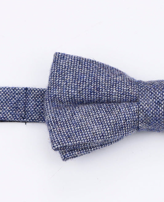 Noeud Papillon Bleu n°3 Homme en Laine | Claude - Unipap's