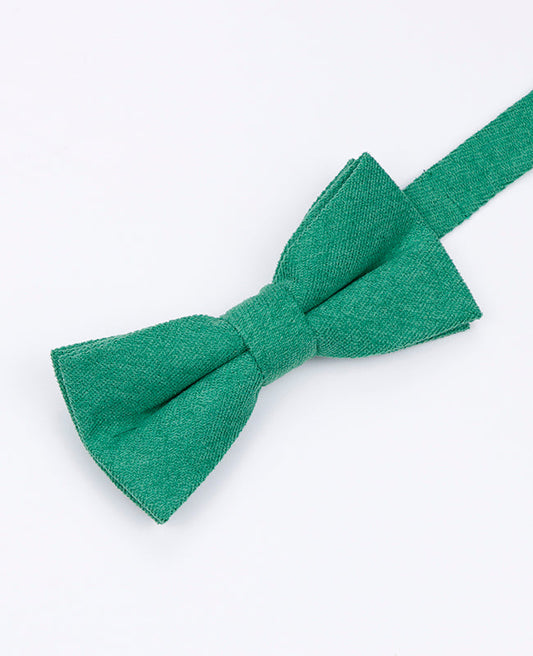 Noeud Papillon Vert n°3 Homme en Effet Velours | Simon - Unipap's