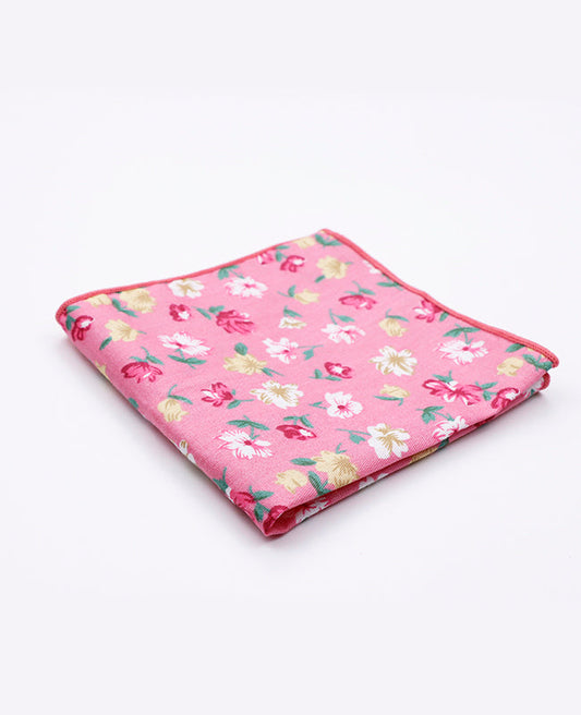 Pochette de Costume Liberty Rose n°3 en Coton | Gaspard - Unipap's