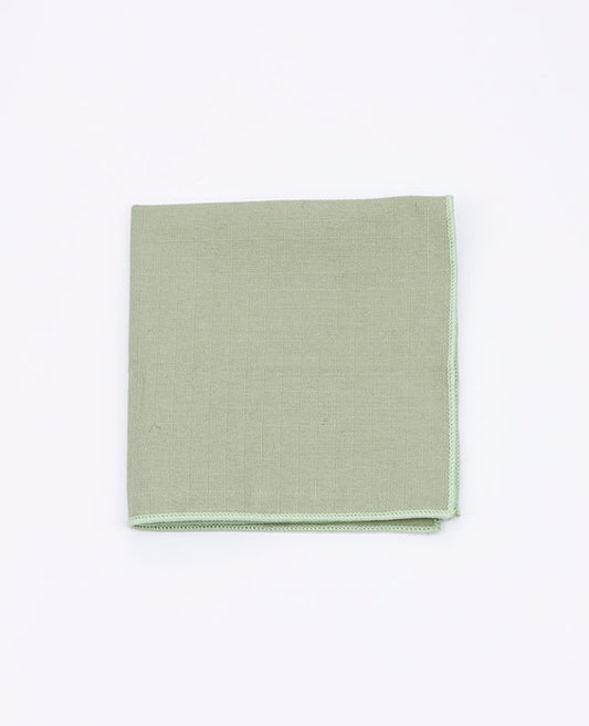 Pochette de Costume Vert n°2 en Coton | Oscar - Unipap's