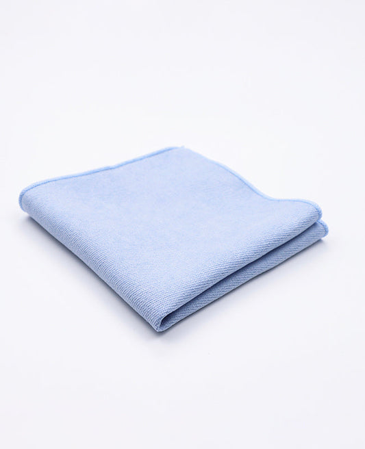 Pochette de Costume Bleu n°3 en Effet Velours | Simon - Unipap's