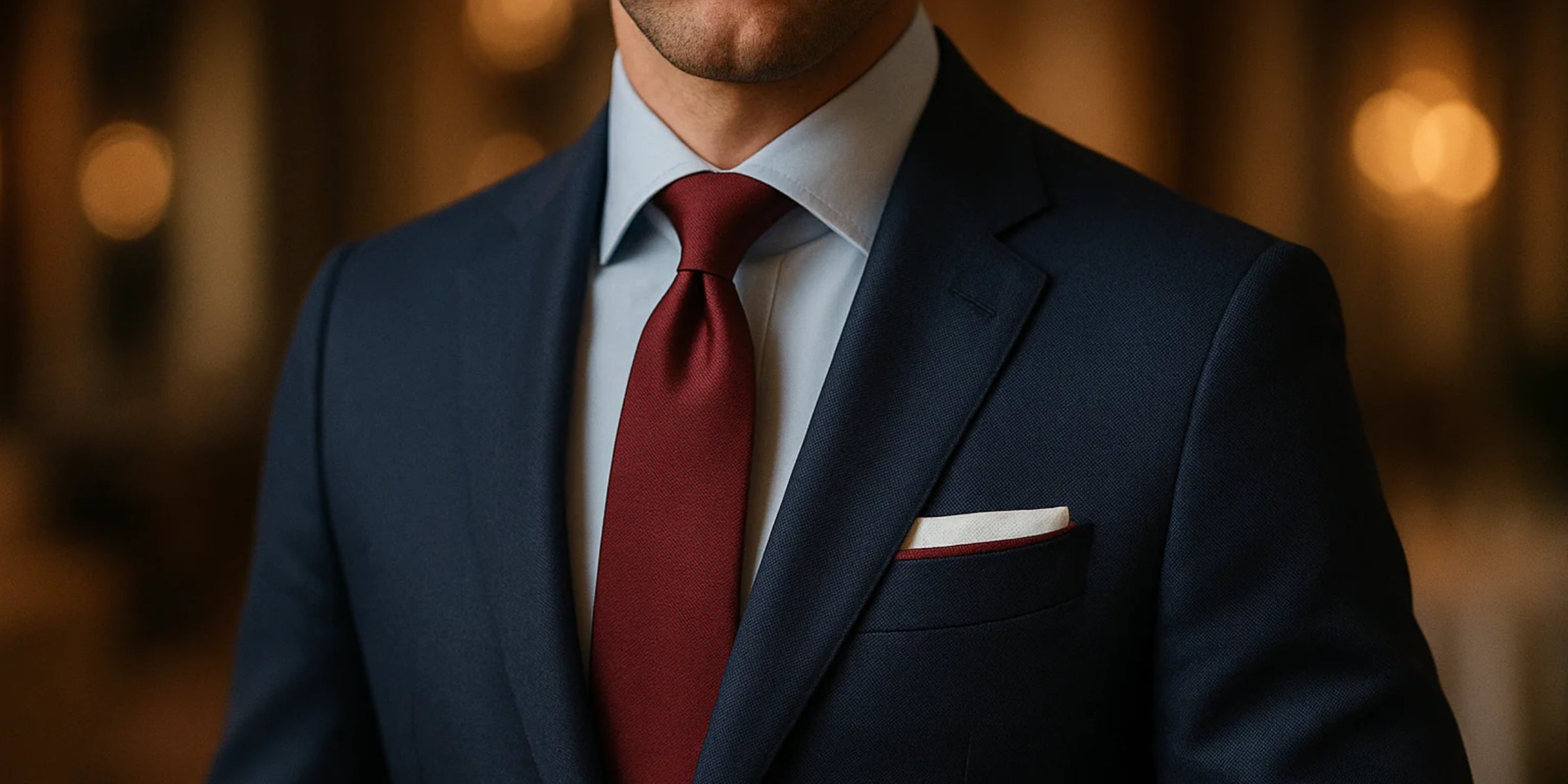 Comment assortir une cravate à une pochette de costume ? Afbeelding