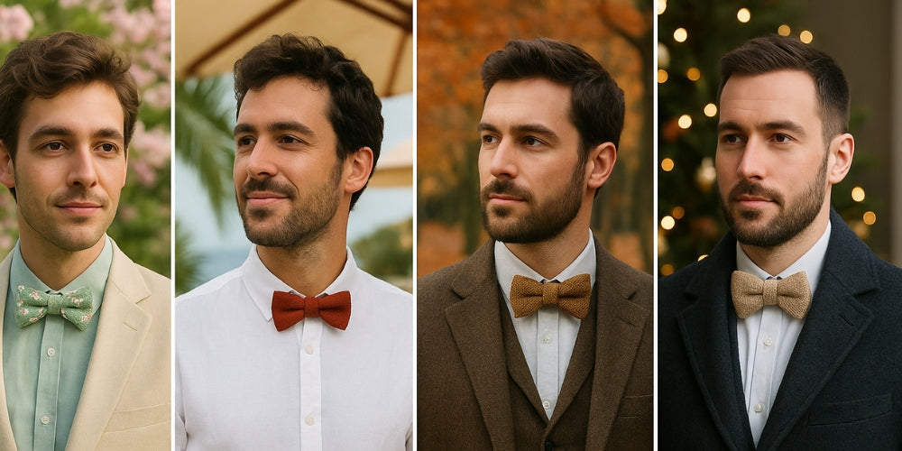 Comment styliser vos nœuds papillon selon les saisons Afbeelding
