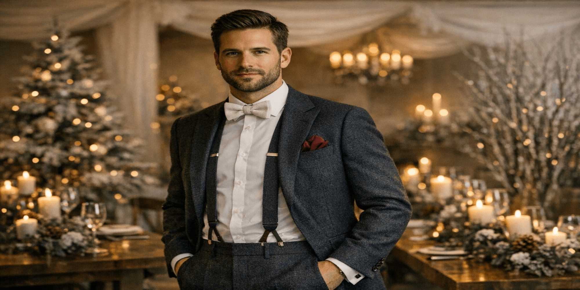 Quelles bretelles choisir pour un mariage d’hiver élégant ? Afbeelding