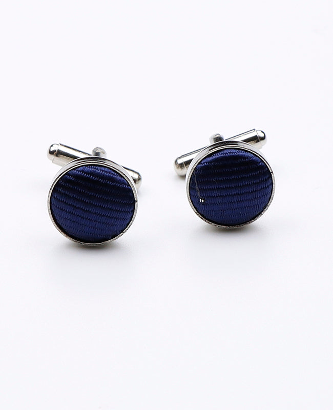 Manchetknopen Blauw nr.1 in Polyester | Georges - Unipap's