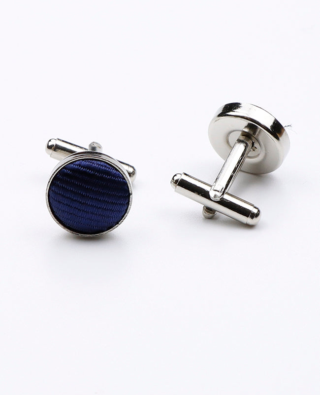 Manchetknopen Blauw nr.1 in Polyester | Georges - Unipap's