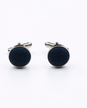 Manchetknopen Blauw nr.1 in Polyester | Octave - Unipap's