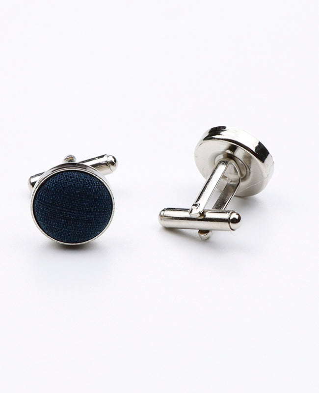 Manchetknopen Blauw nr.1 in Polyester | Octave - Unipap's
