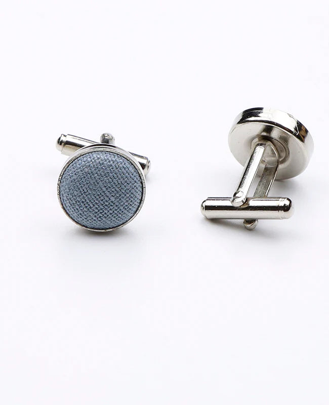 Manchetknopen Blauw nr.2 in Katoen | Edgard - Unipap's