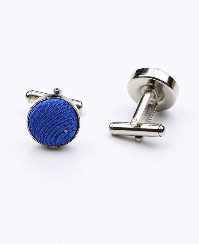 Manchetknopen Blauw nr.2 in Polyester | Georges - Unipap's