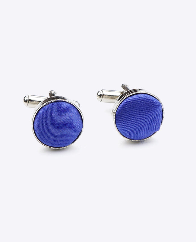 Manchetknopen Blauw nr.2 in Polyester | Jules - Unipap's