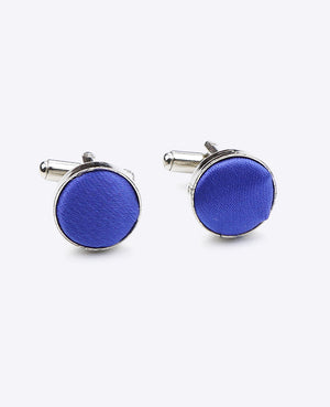 Manchetknopen Blauw nr.2 in Polyester | Jules - Unipap's