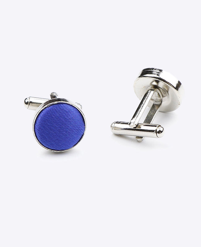 Manchetknopen Blauw nr.2 in Polyester | Jules - Unipap's