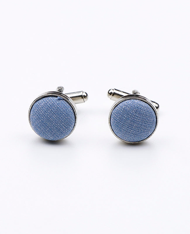 Manchetknopen Blauw nr.3 in Polyester | Octave - Unipap's