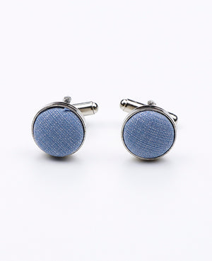 Manchetknopen Blauw nr.3 in Polyester | Octave - Unipap's