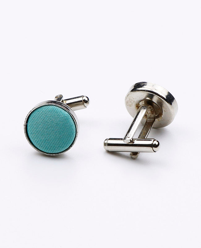 Manchetknopen Blauw nr.4 in Polyester | Anatole - Unipap's