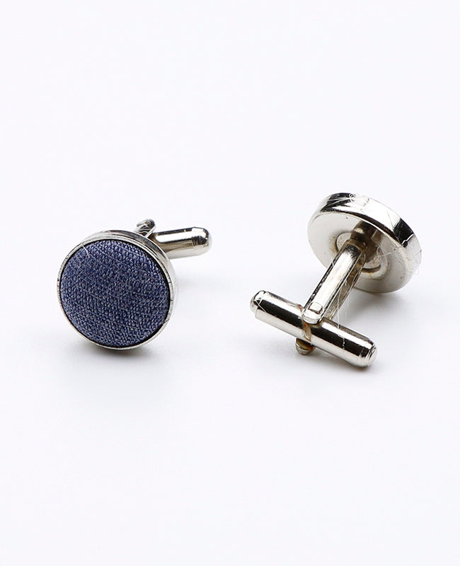 Manchetknopen Blauw nr.4 in Polyester | Octave - Unipap's