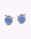Manchetknopen Blauw nr.5 in Polyester 