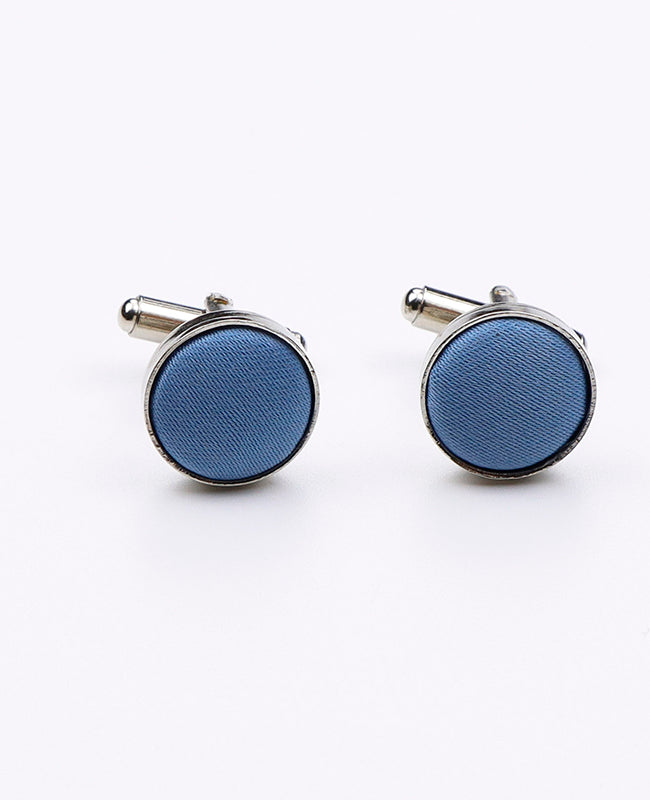 Manchetknopen Blauw nr.7 in Polyester | Anatole - Unipap's