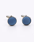 Manchetknopen Blauw nr.7 in Polyester | Anatole - Unipap's