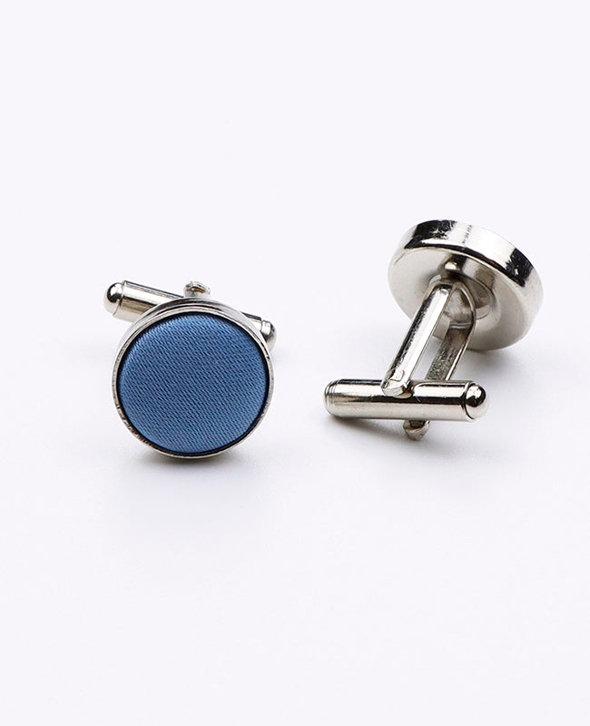 Manchetknopen Blauw nr.7 in Polyester | Anatole - Unipap's