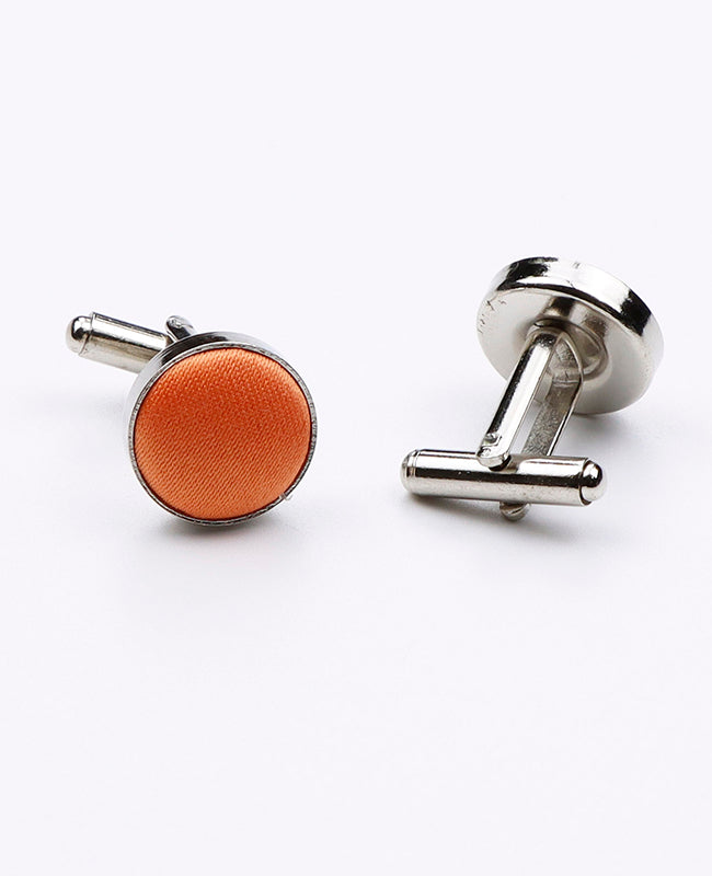 Manchetknopen Oranje nr.2 in Polyester | Anatole - Unipap's