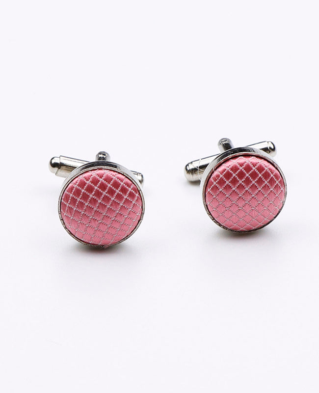 Manchetknopen Roze nr.1 in Polyester | Martin - Unipap's
