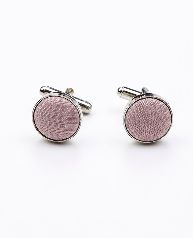 Manchetknopen Roze in Polyester | Octave - Unipap's