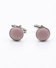Manchetknopen Roze in Polyester | Octave - Unipap's