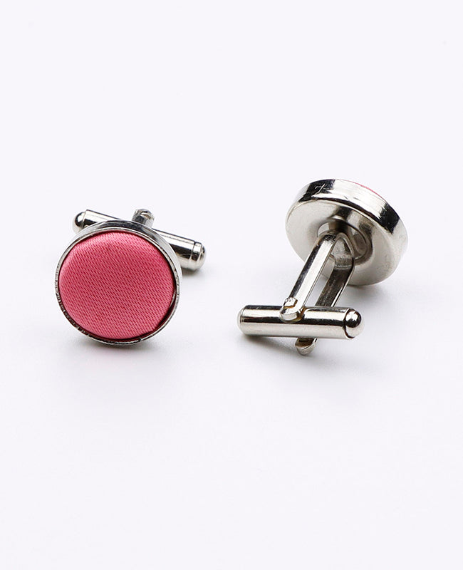 Manchetknopen Roze nr.2 in Polyester | Anatole - Unipap'sManchetknopen Roze nr.2 in Polyester "Anatole"