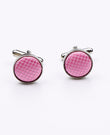 Manchetknopen Roze nr.2 in Polyester | Martin - Unipap's