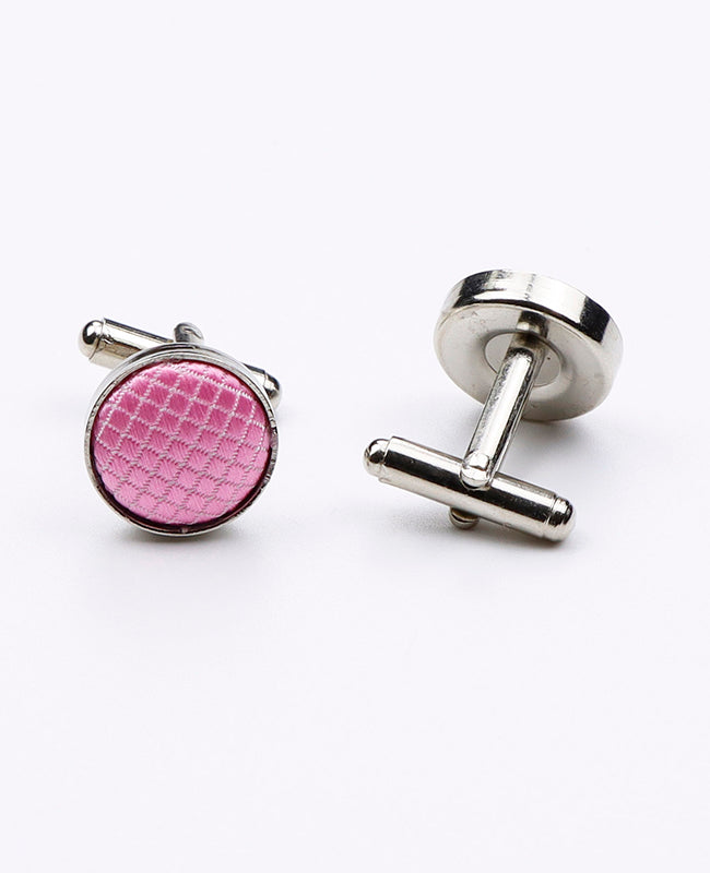 Manchetknopen Roze nr.2 in Polyester | Martin - Unipap's