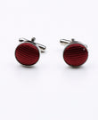 Manchetknopen Rood nr.1 in Polyester | Georges - Unipap's