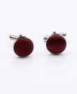 Manchetknopen Rood nr.1 in Polyester | Martin - Unipap's