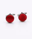 Manchetknopen Rood nr.2 in Polyester | Anatole - Unipap's