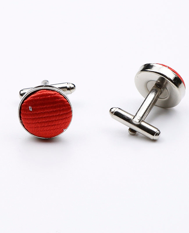 Manchetknopen Rood nr.2 in Polyester | Georges - Unipap's