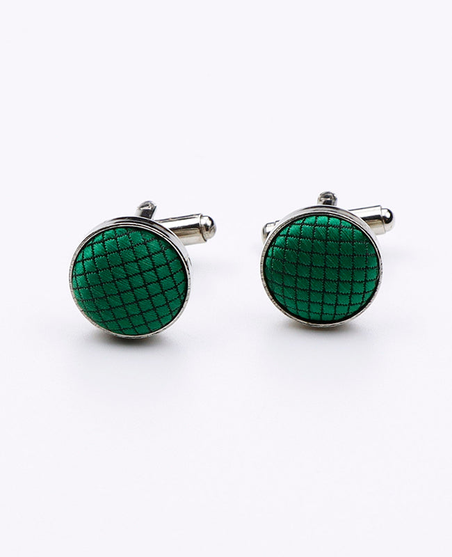 Manchetknopen Groen nr.1 in Polyester | Martin - Unipap's