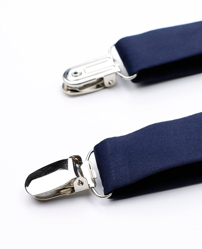 Bretels Heren Blauw nr.1 in Polyester "Ernest"