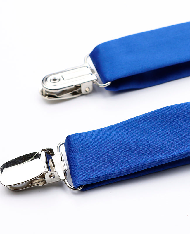 Bretels Heren Blauw nr.2 in Polyester "Ernest"