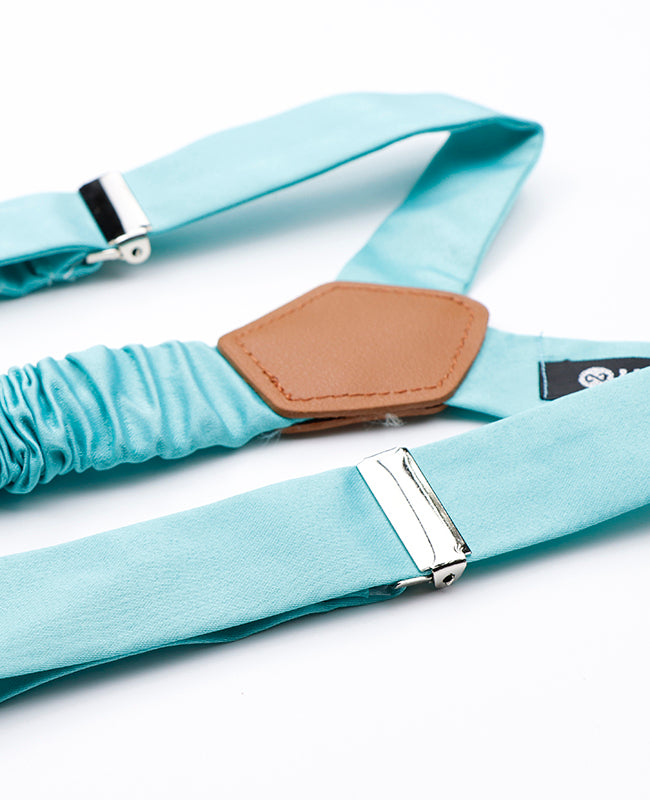 Bretels Heren Blauw nr.4 in Polyester "Ernest"