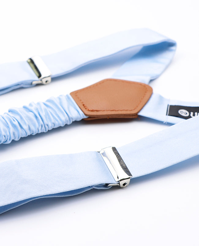 Bretels Heren Blauw nr.6 in Polyester "Ernest"