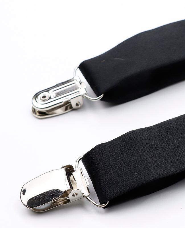 Bretels Heren Zwart in Polyester "Ernest"