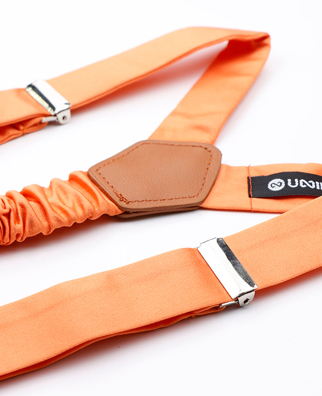 Bretels Heren Oranje nr.2 in Polyester "Ernest"