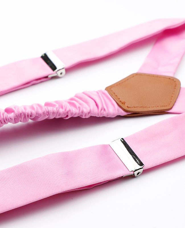 Bretels Heren Roze nr.1 in Polyester "Ernest"